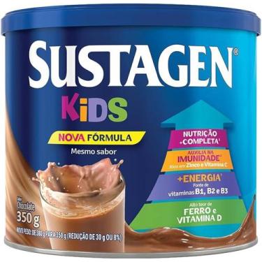 Imagem de Sustagen Kids Suplemento Alimentar Infantil 350 g  27 Vitaminas e Mine