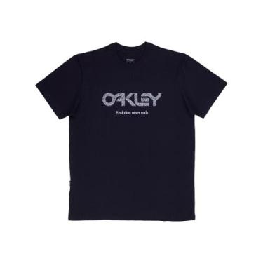 Imagem de Camiseta Oakley Coral Organic Surf SS Tee , Blackout, G