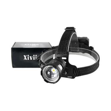 Imagem de Lanterna De Cabeça LED Recarregável De Alta Potência 9.000.000LM Com B