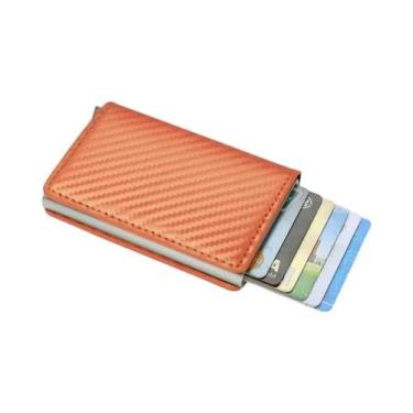 Imagem de Porta-cartões De Crédito RFID Unissex, Fino, Inteligente E Minimalista