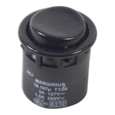 Imagem de Interruptor Tecla Dupla Ação P/ Fogão Electrolux 56dab, 76dab e 76srx 