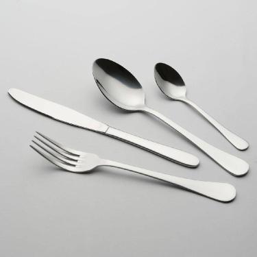 Imagem de Kit 24 Peças Talheres Faqueiro Home&Co Phoenix Aço Inox Prateado Faca Garfo Colher