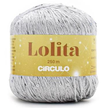 Imagem de Linha Lolita Círculo 100g, 8473 ALUMÍNIO