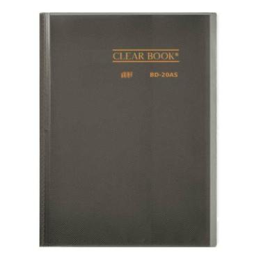 Imagem de Pasta Catálogo A4 Yes 20 Envelopes BD20AS Clear Cor:Fumê, Fumê