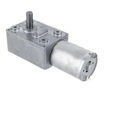 Imagem de Motor DC 12V Alto Torque JGY370 para Projetos de Automação - RoboBuild