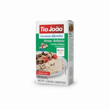 Imagem de Arroz Arbório Tio João Variedades Mundiais 500g