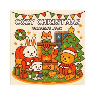 Imagem de Livro De Colorir Para Adultos: NATAL ACONCHEGANTE - Desenhos Animados 
