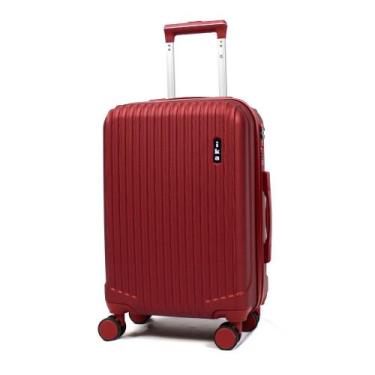 Imagem de Mala de Viagem De bordo pequena Padrão Anac 10kg Com Rodas duplas 360 