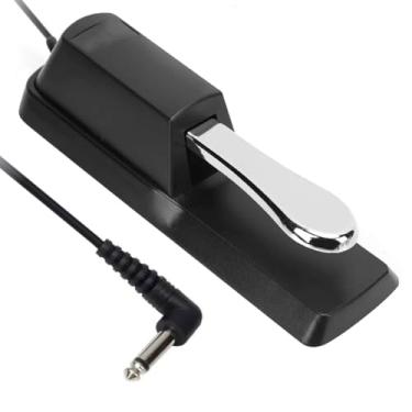 Imagem de Pedal Sustain Para Teclado Piano Compatível Com Kurzwei Yamaha Roland Casio