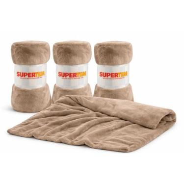 Imagem de Manta Cobertor Fleece Casal 1,8X2,2M - Supertem