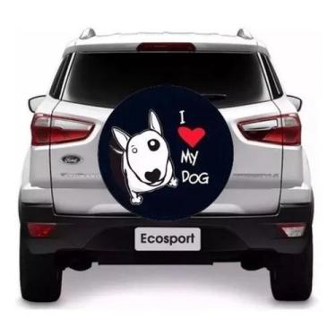 Imagem de Capa Estepe Para Carro Ecosport I Love My Dog 2005 2006 - On's
