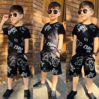 Imagem de Conjunto de Menino Infantil Camiseta e Bermuda Top - Kvani Joy, 10