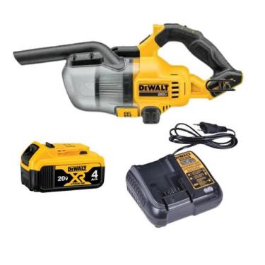 Imagem de Aspirador de Po Portatil A Bateria 20v 4ah Dcv501hb Dewalt