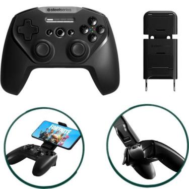 Imagem de Controle Gamer SteelSeries Stratus Sem Fio Bluetooth Android PC e Chro