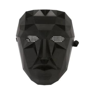 Imagem de Fantasia De Cosplay De Drama Coreano Masculina Em Preto Com Luvas Para