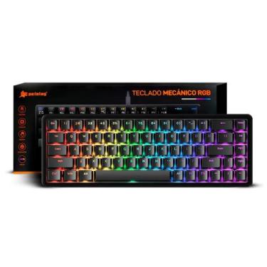 Imagem de Teclado Mecânico Gamer Compacto Com Fio Pei-fr3025 Peining - peing