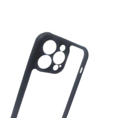 Imagem de Capa Compatível IPHONE 13 PRO MAX Anti-Impacto Acrílico Transparente c