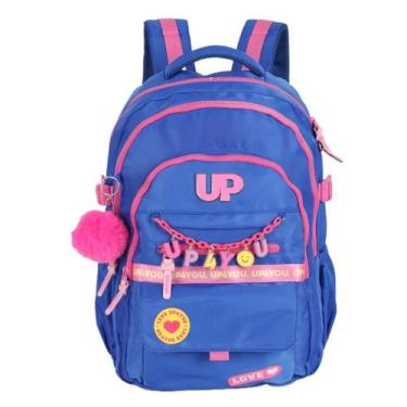 Imagem de Mochila De Costas Escolar Infantil Laptop Azul Up4you AZUL ALFAZEMA, A