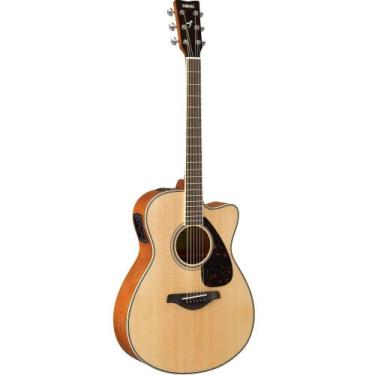 Imagem de Violão Eletroacústico Cutaway Natural FSX820C 02 NT Yamaha