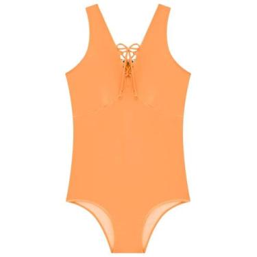 Imagem de Maiô Roupa De Banho Em Malha Com Proteção Uv Moda Praia Piscina Verão 