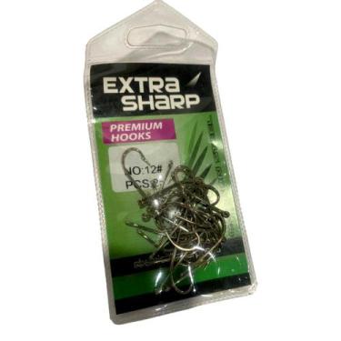 Imagem de Anzol Extra Sharp Com 25 Peças para pesca