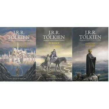 Imagem de Kit 3 LIVROS J.r.r. Tolkien A queda de Gondolin + Beren e Lúthien + Os