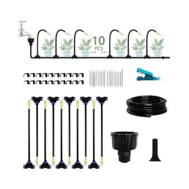 Imagem de Kit Universal DIY Para Irrigação E Resfriamento De Plantas Em Estufas 