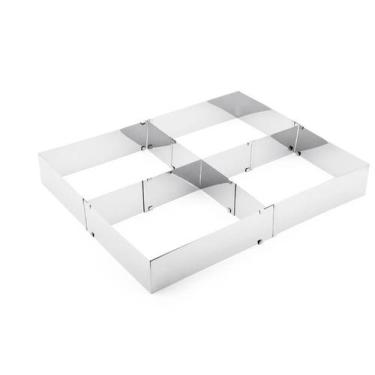Imagem de Forma Extensível 4 Quadrados 24X20,5X6cm - HERCULES