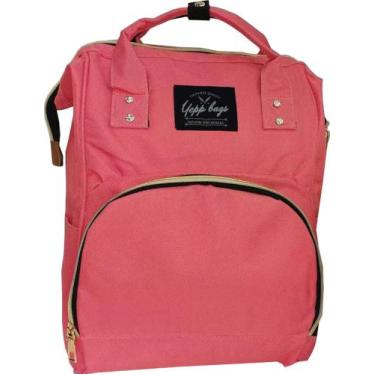 Imagem de Mochila De Maternidade Bolsa Mamãe Bebê Multifunção - Yepp, Rosa