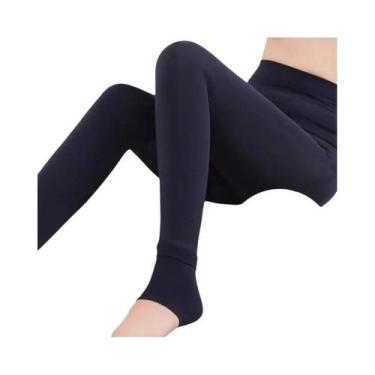 Imagem de Leggings Femininas De Cintura Alta, Aquecidas E Espessas Para O Invern