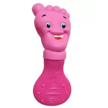 Imagem de Mordedor Bebe Pezinho - Vila Toy, Rosa