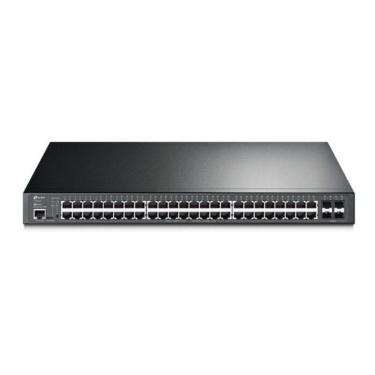 Imagem de Switch TL-SG3452P Gerenciável L2+ com 48 Portas Poe+ 384W e 4 SFP Preto TP-Link