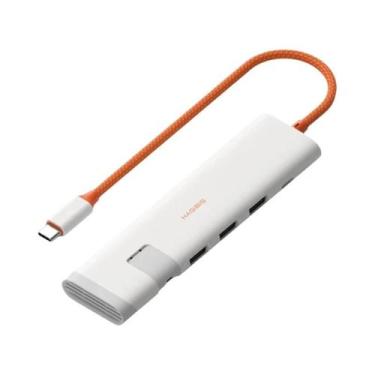 Imagem de Hub USB-C 4K HDMI RJ45 Com Dissipação De Calor, Estação De Acoplamento