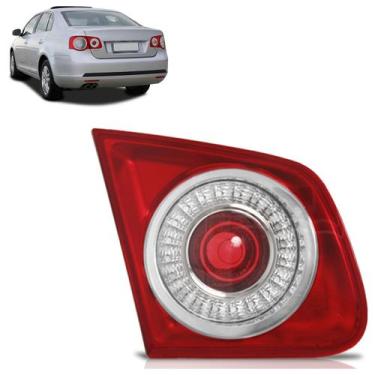 Imagem de Lanterna Traseira Jetta 2007 2008 2009 A 2010 Lente Estriada Acrílico 