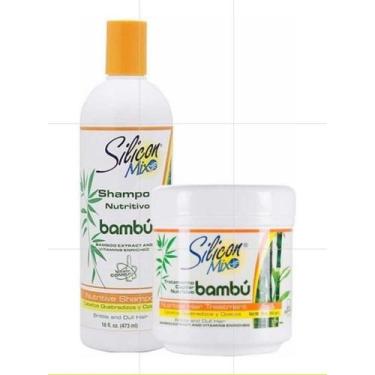 Imagem de Kit Silicon Mix  Bambu Shampoo 473ml + máscara 450g