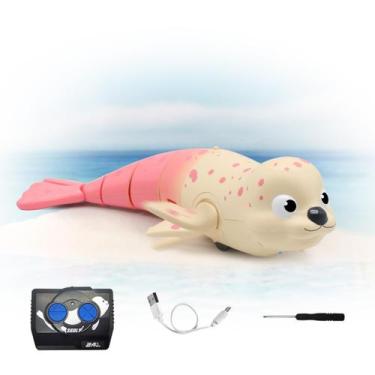 Imagem de Brinquedo QUN XING Foca Anfíbia Controle Remoto à Prova d'Água USB-C R