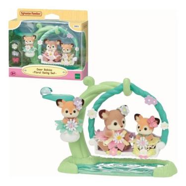 Imagem de Conjunto Balanço Floral Bebês Cervo Sylvanian Families - Epoch