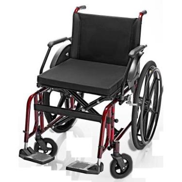 Imagem de Cadeira de Rodas Elite Obeso Pés Escamoteáveis 52cm Prolife