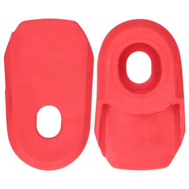 Imagem de Protetor de bota de pedivela de bicicleta, capa de pedivela sem compressão para bicicleta para proteger pedivelas(vermelho)