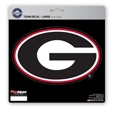 Imagem de NCAA Georgia Bulldogs decalque unissex Georgia Bulldogs cortado Cutgeorgia Bulldogs cor do time, 20 x 20 cm