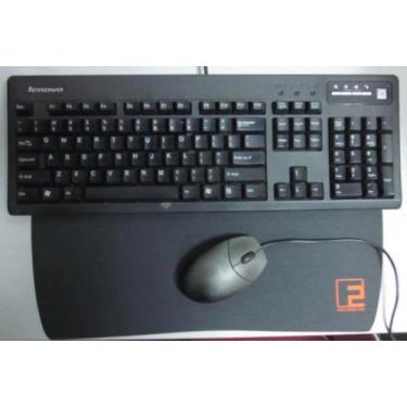 Imagem de Mouse pad portátil para gamer de superfície rígida lisa de 35,5 cm