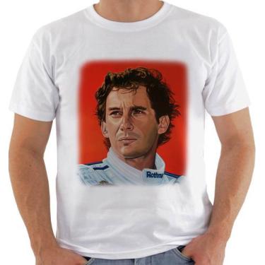Imagem de Camiseta Camisa Lc 550 Ayrton Senna Do Brasil Formula 1 - Primus