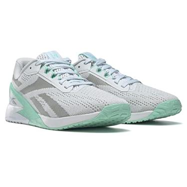 Imagem de Reebok Women's Nano X1 Cross Trainer (6, Pure Grey 1 / Hint Mint/Pure Grey 3, Numeric_6)