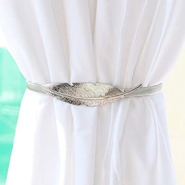 Imagem de Fivela de cortina criativa para gravata fivela de metal esculpida fivela de cortina para decoração de gancho,D