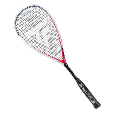 Imagem de Raquete De Squash Tecnifibre Carboflex Airshaft 130 Vermelha E Branca