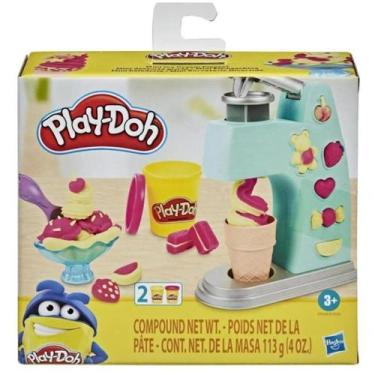 Imagem de Massinha Play Doh Mini Classics Ice Cream Playset E9368 - Hasbro