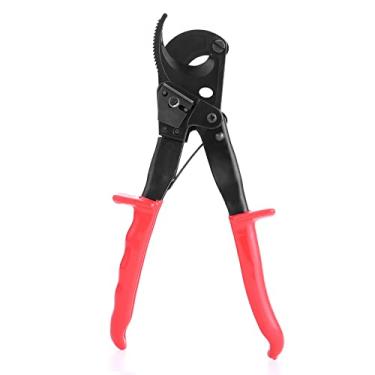 Imagem de Qudai Cortador de cabo de catraca profissional resistente de 240 mm² Ferramenta manual de corte de fio para cortar cabos de cobre e alumínio NP