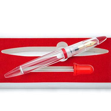 Imagem de czxwyst Moonman M2 Conjunto de caneta-tinteiro de conta-gotas de tinta grande Capacidade de conta-gotas, conjunto de caneta para coleção/negócios/assinatura/estudante/escritório/caligrafia, Fine Nib