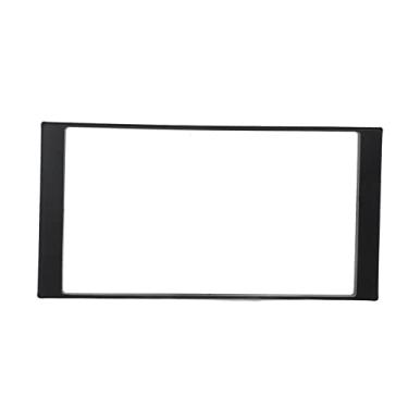 Imagem de Capa de painel de painel duplo Din para painel de reprodutor de MP5 estéreo para carro substituição preta para Livina 2013-2017