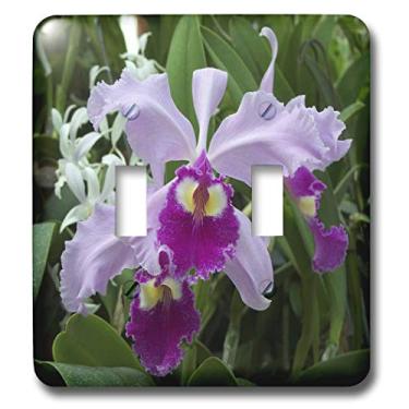 Imagem de 3dRose Interruptor duplo orquídea lsp_3355_2